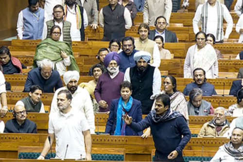 Fierce govt-Oppn showdown in LS over Rahul Gandhi's mention of ex-Army chief's unpublished memoir