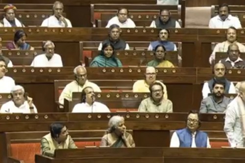 Rajya Sabha erupts over denied debate requests, adjourned briefly amid uproar