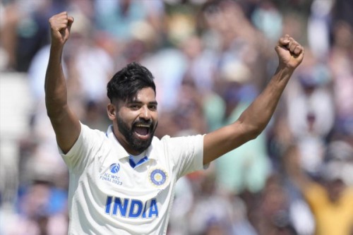 There was more pace in the wicket on Day 2: Mohammed Siraj