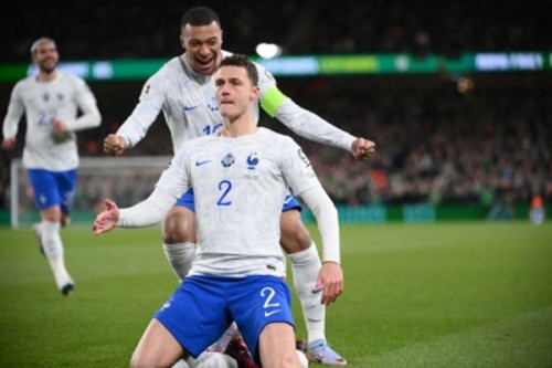 France edge Ireland, the Netherlands win ten-men Gibraltar in Euro Qualifiers

