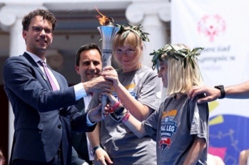 Flame for Berlin 2023 Special Olympics World Games lit in Athens
