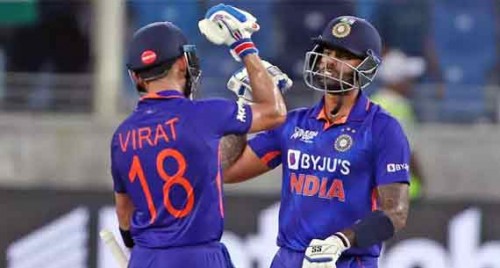Virat, Suryakumar in ICC's Most Valuable Team of T20 World Cup; Hardik 12th man
