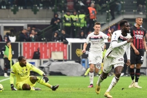 Salernitana hold Milan in Serie A
