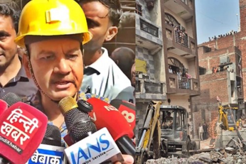 4 dead, 12 feared trapped in Delhi's Mustafabad building collapse: NDRF