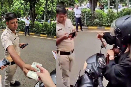 Gurugram Traffic Cops Suspended After Tourist's Smart Glasses Capture Bribe