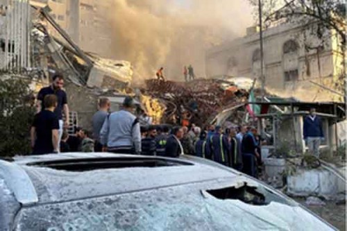 Iranian ambassador to Syria vows retaliation against Israeli attack on embassy