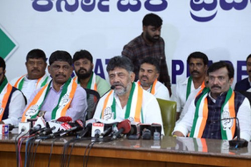 Congress won all 3 seats on basis of guarantees, development: Dy CM on Karnataka bypolls