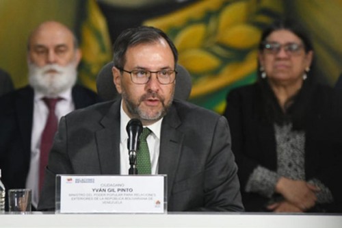 US wages 'psychological warfare' against Venezuela: FM Yvan Gil