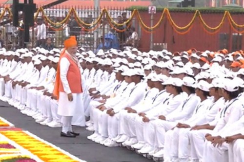 'Historic and proud moment', NCC cadets celebrate meeting PM Modi at Red Fort