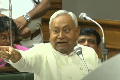 Ruckus continues on last day of Bihar Assembly Monsoon Session; CM mocks Oppn black attire protest