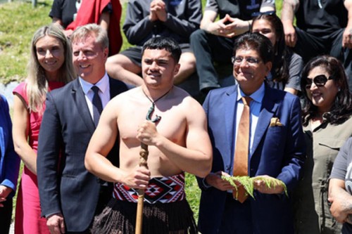 Piyush Goyal receives traditional Maori welcome in New Zealand
