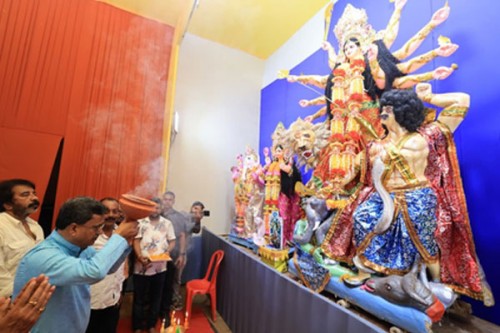 Durga Puja festivities grip Tripura; vigil tightened along 856-km border with Bangladesh