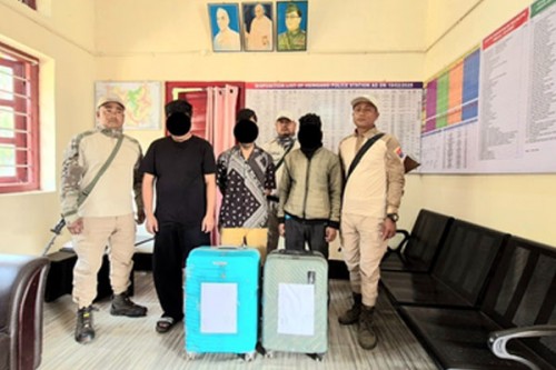 Ten militants arrested in Manipur; security forces destroy illegal poppy farming over 35 acres