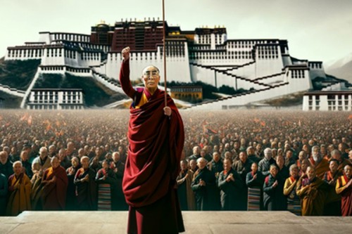 People in Taiwan hold march to mark 1959 Tibetan uprising