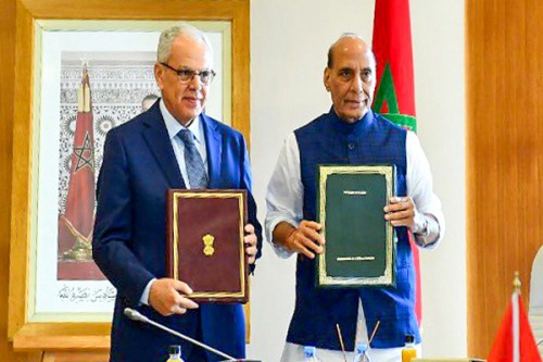 India, Morocco sign MoU to boost defence cooperation