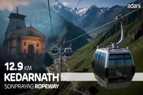 Adani Group constructing ropeway to make Kedarnath Dham darshan easier: Gautam AdaniAdani Group constructing ropeway to make Kedarnath Dham darshan easier: Gautam Adani