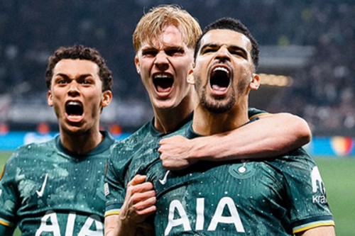 Spurs edge Frankfurt to enter Europa League semifinals