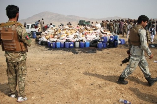 78 kg drug discovered, 1 detained in Afghanistan