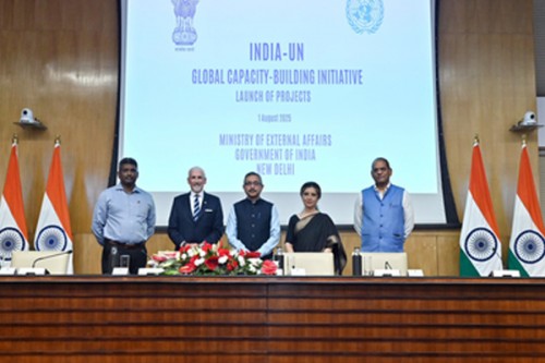 India-UN launch first phase of global capacity-building projects to boost South-South cooperation