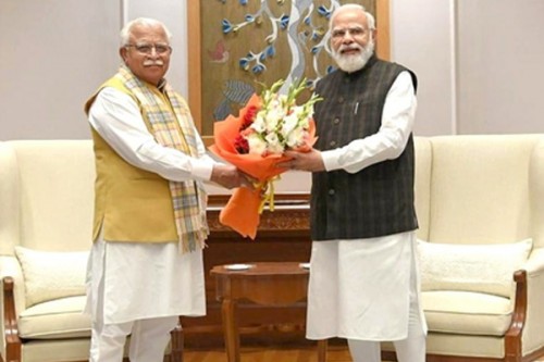 Commendable efforts towards boosting urban infrastructure: PM Modi greets ML Khattar on his birthday
