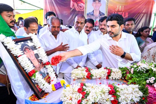 Andhra Pradesh announces Rs 50 lakh for slain soldier's family