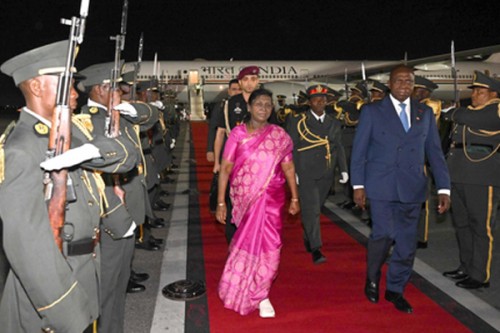 President Droupadi Murmu begins her State-visit to Angola