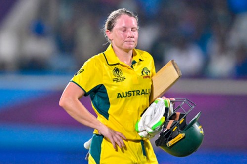Women�s World Cup: Alyssa Healy ruled out of England clash