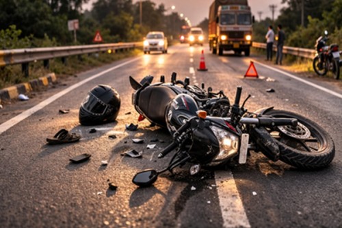 Madhya Pradesh: 18-year-old killed as truck hits motorcycle in Betul