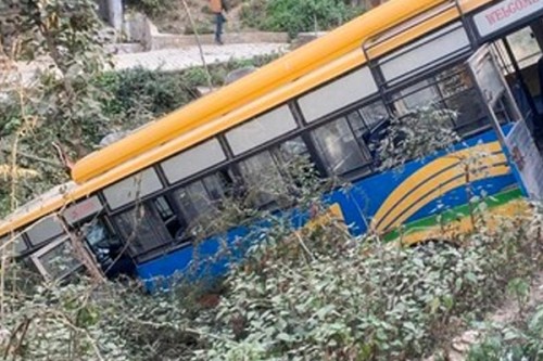 17 killed as bus plunges into Trishuli River in Nepal's Dhading