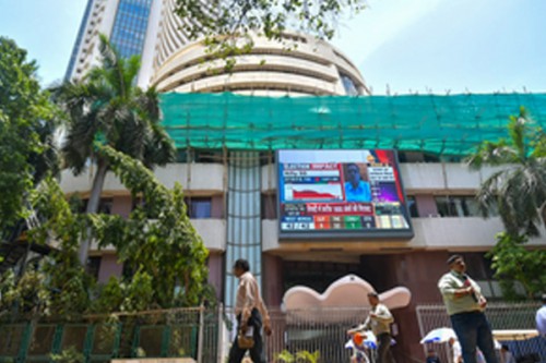 Sensex, Nifty open lower over FII outflows, crude prices rise