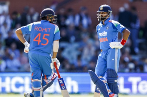 2nd ODI: Rohit and Iyer's fifties take India to 264/9, Zampa & Bartlett shine for Aus