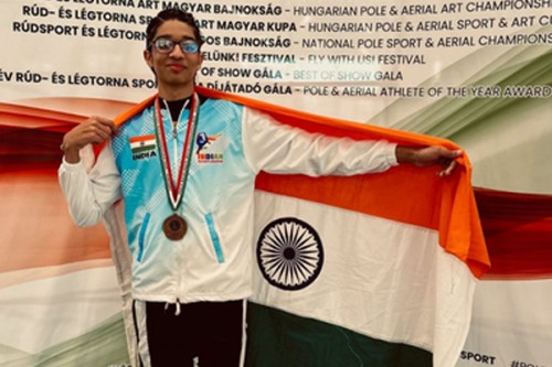 India's Vir Gahrotra wins historic gold at Pole and Aerial Sports World C'ship