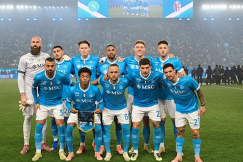 Neres inspires Napoli to win third Italian Super Cup title
