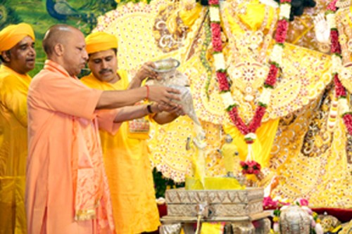 UP CM Yogi to visit Shri Krishna Janmabhoomi on Janmashtami, to launch development projects