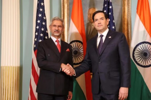 Jaishankar Meets Rubio Amid H-1B Visa Fee Hike Concerns ?
