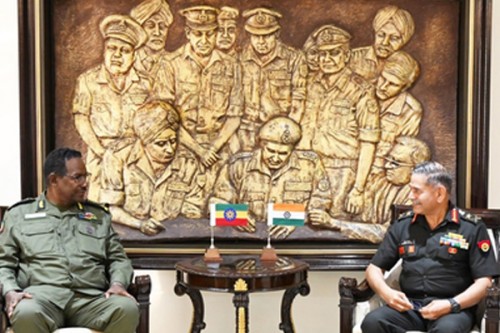 India, Ethiopia discuss enhancing cooperation in defence capacity-building