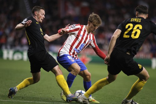 Atletico Madrid beats Union Saint-Gilloise in Champions League