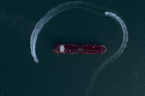 Two ships transit Hormuz for Iranian ports despite US blockade