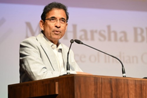 'Do not focus on the outcome, rather practice excellence in everyday life', says Harsha Bhogle at IIM Ahmedabad