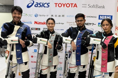 Air rifle mixed teams win gold and bronze at Deaflympics