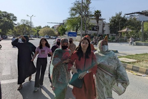 Pakistan: Aurat March leaders accuse police of 'manhandling' protesters, demand probe