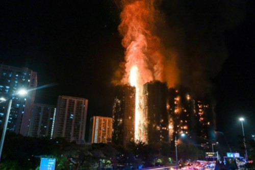 Death toll in Hong Kong building fire rises to 55: Fire department