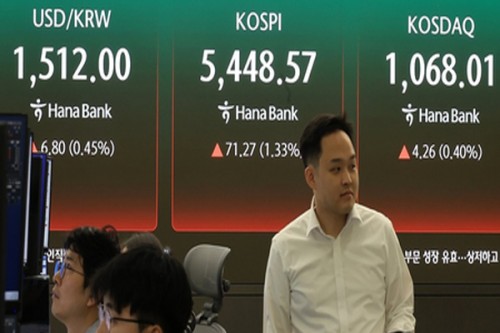 Seoul shares sharply up on US-Iran ceasefire