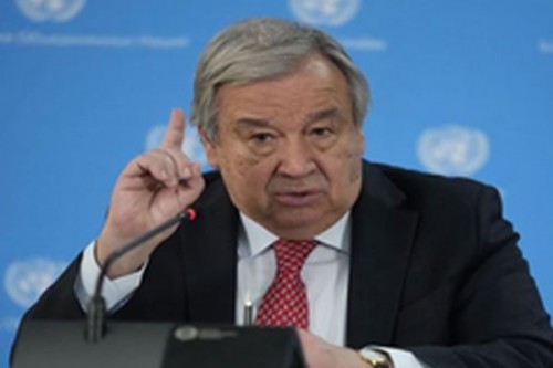 UN chief calls for end to Ukraine crisis