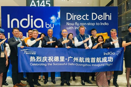 IndiGo begins daily direct flights between Delhi and Guangzhou