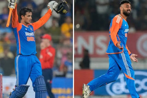Abhishek, Varun retain top spots in T20I rankings