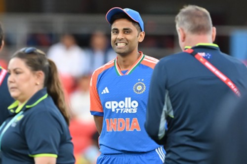 5th T20I: Rinku replaces rested Tilak for India as Australia elect to bowl first