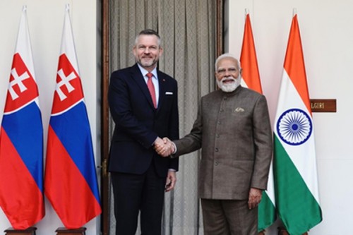 Historic milestone for bilateral ties: Slovakia President after meeting PM Modi