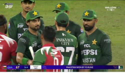 Asia Cup 2025: Pakistan crush Oman with 93-run victory
