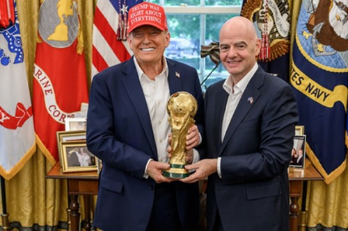 Trump will welcome Iranian team at FIFA WC 2026: Infantino